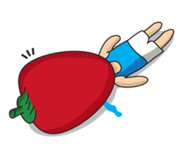 Strawberry Boy sticker #4728034