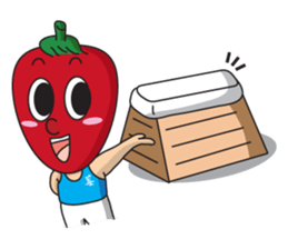 Strawberry Boy sticker #4728044