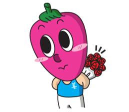 Strawberry Boy sticker #4728047