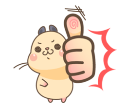 Cute Hammy! Nappa! sticker #4728301