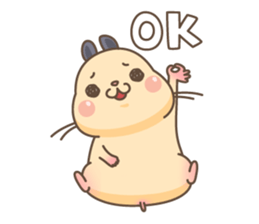 Cute Hammy! Nappa! sticker #4728302