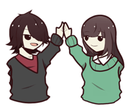 Daily life's system Boy&Girl sticker #4728375