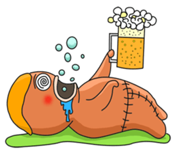 Two rag dolls Tina & Jack sticker #4728383