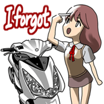 MotorcycleVol.6(English) sticker #4728491