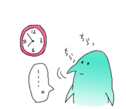 Talking Penguin. sticker #4728913