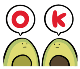 Avocado Brothers Daily lives ver. sticker #4729696