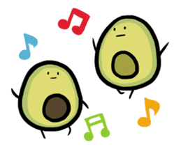 Avocado Brothers Daily lives ver. sticker #4729703