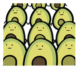 Avocado Brothers Daily lives ver. sticker #4729735