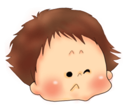Various expressions of children sticker #4729857