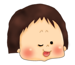 Various expressions of children sticker #4729862