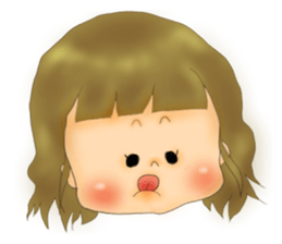 Various expressions of children sticker #4729873