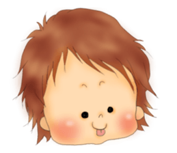 Various expressions of children sticker #4729876