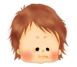 Various expressions of children sticker #4729878