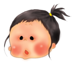 Various expressions of children sticker #4729883