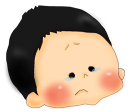Various expressions of children sticker #4729884