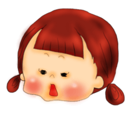 Various expressions of children sticker #4729890