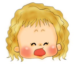 Various expressions of children sticker #4729892
