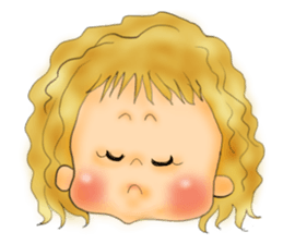 Various expressions of children sticker #4729893