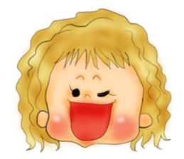 Various expressions of children sticker #4729895