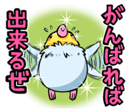 Wonderful talking of the parakeet sticker #4730005