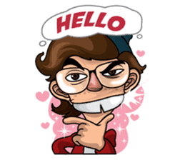 Nerdy Nathan sticker #4730099