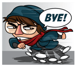 Nerdy Nathan sticker #4730100