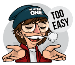 Nerdy Nathan sticker #4730108