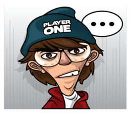 Nerdy Nathan sticker #4730124