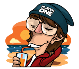 Nerdy Nathan sticker #4730128