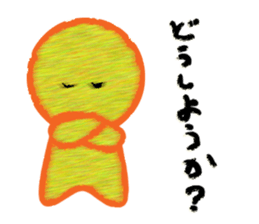 Crayon boy daily life conversation sticker #4730401