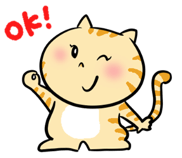 Tabby Nana-chan sticker #4731066