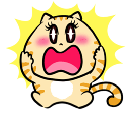 Tabby Nana-chan sticker #4731072