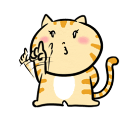 Tabby Nana-chan sticker #4731081