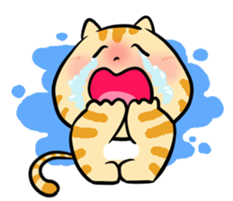 Tabby Nana-chan sticker #4731082