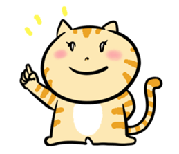 Tabby Nana-chan sticker #4731088