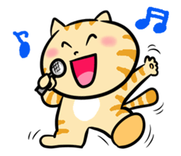 Tabby Nana-chan sticker #4731100