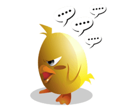 Chicken or Egg sticker #4731250