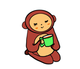 always Monkey sticker #4732030