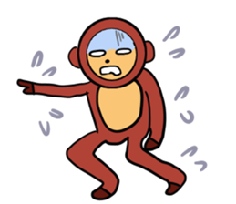 always Monkey sticker #4732036
