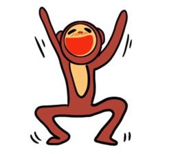 always Monkey sticker #4732048
