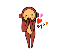 always Monkey sticker #4732050