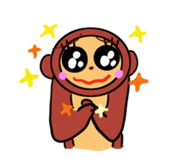 always Monkey sticker #4732053