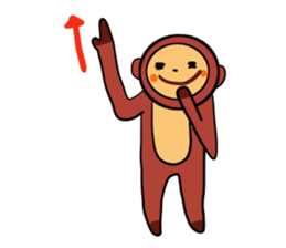 always Monkey sticker #4732055