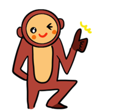 always Monkey sticker #4732056