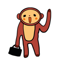 always Monkey sticker #4732058