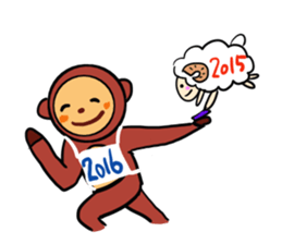 always Monkey sticker #4732063