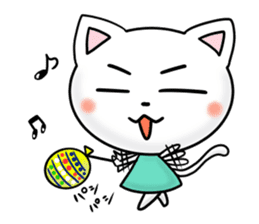 Greeting sticker in summer sticker #4732473