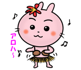 Greeting sticker in summer sticker #4732483