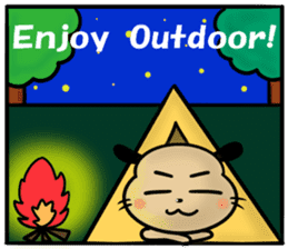 Greeting sticker in summer sticker #4732491