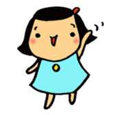 Kawaii ui-chan sticker #4732675